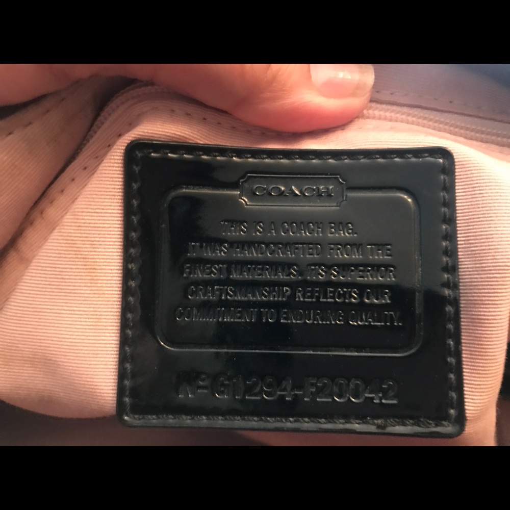 Authentic Coach Purse - Picture 3 of 3